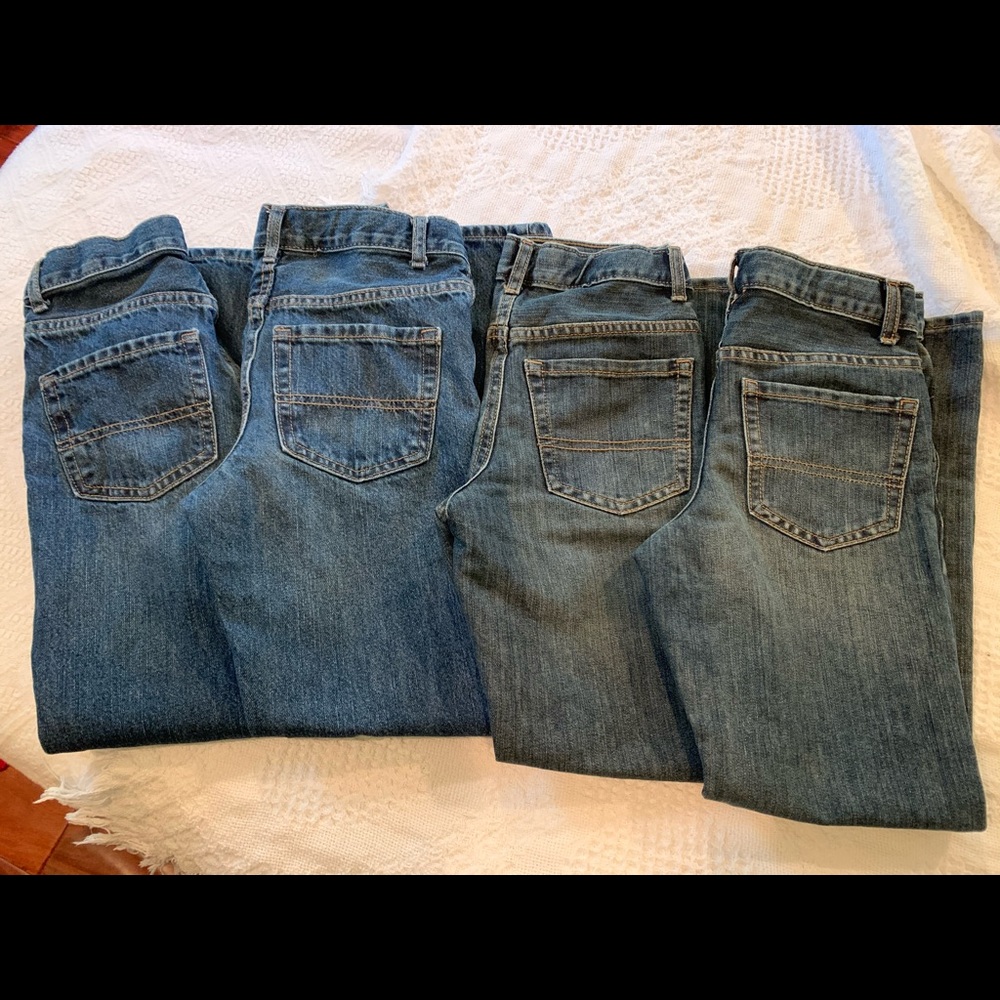 SOLD 4 pair Boys Jeans